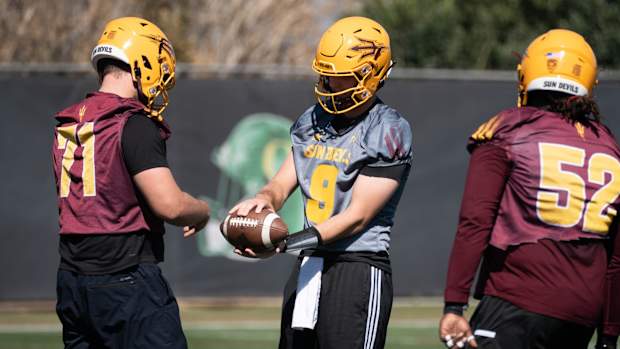 Paul Tyson spring practice
